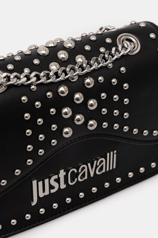 Just Cavalli torebka damska z imitacji skóry czarny 80RA4BP1.ZSD95