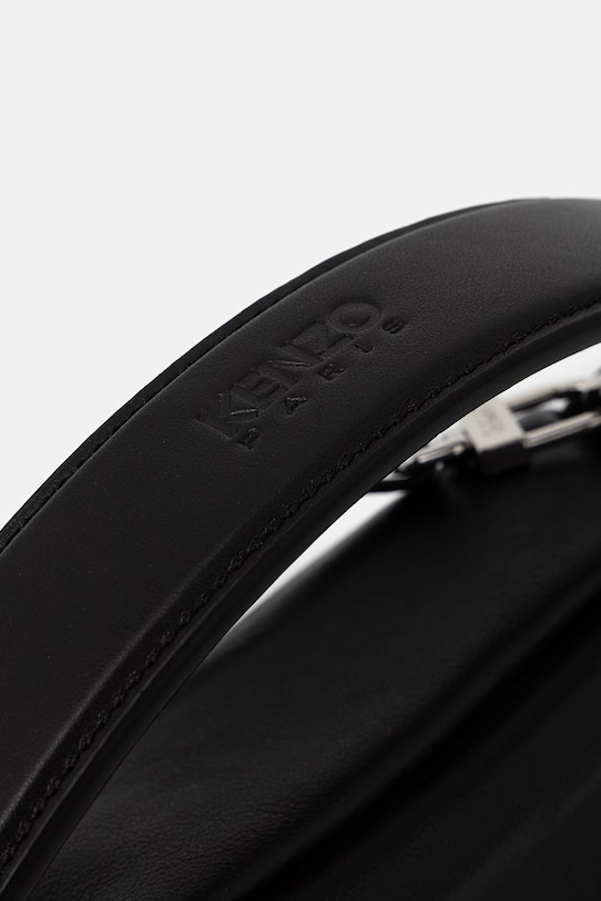 Kenzo Τσάντα χιαστί Γυναικεία δερμάτινη μαύρο FG52SA808L02