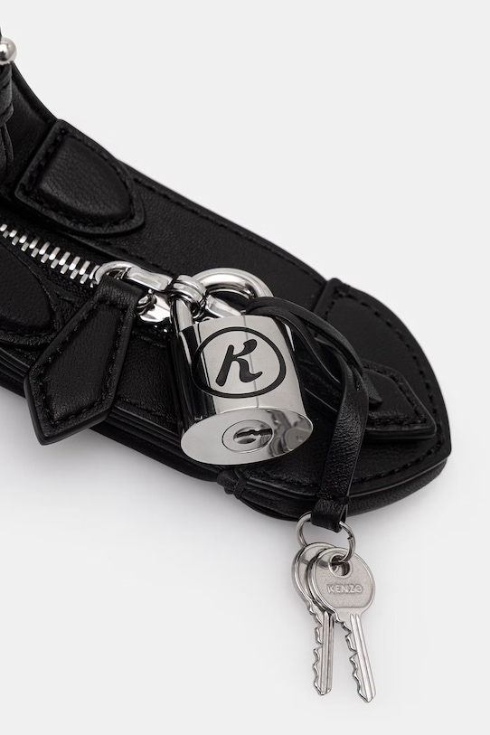 Kenzo torebka crossbody damska skórzana FG52SA906L01 czarny