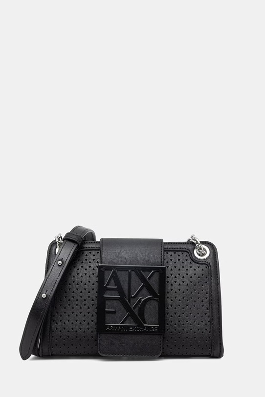 Armani Exchange torebka nie mieści A4 czarny XW000281.AF22626
