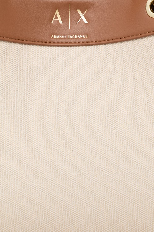 Armani Exchange geantă crossbody pentru femei bej XW000393.AF22518