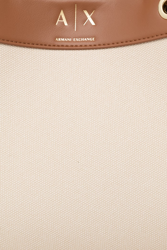Armani Exchange geantă crossbody pentru femei bej XW000393.AF22518