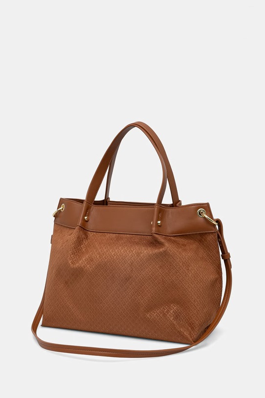 Akcesoria Armani Exchange torebka tote damska XW001211.AF22645 brązowy