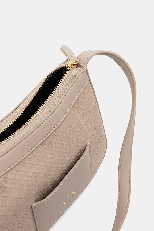 Armani Exchange torebka bagietka damska XW001213.AF22645 beżowy