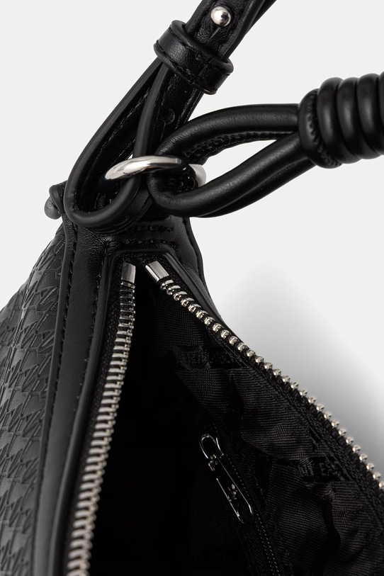 Armani Exchange torba za žene od imitacije kože XW002228.AF22632 crna