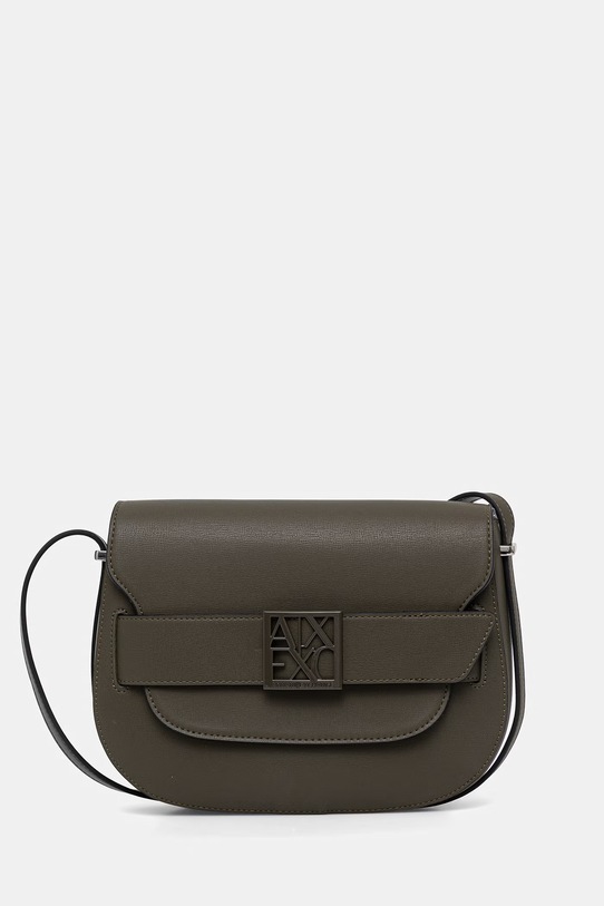 Kabelka Armani Exchange imitácia kože zelená XW002588.AF13672