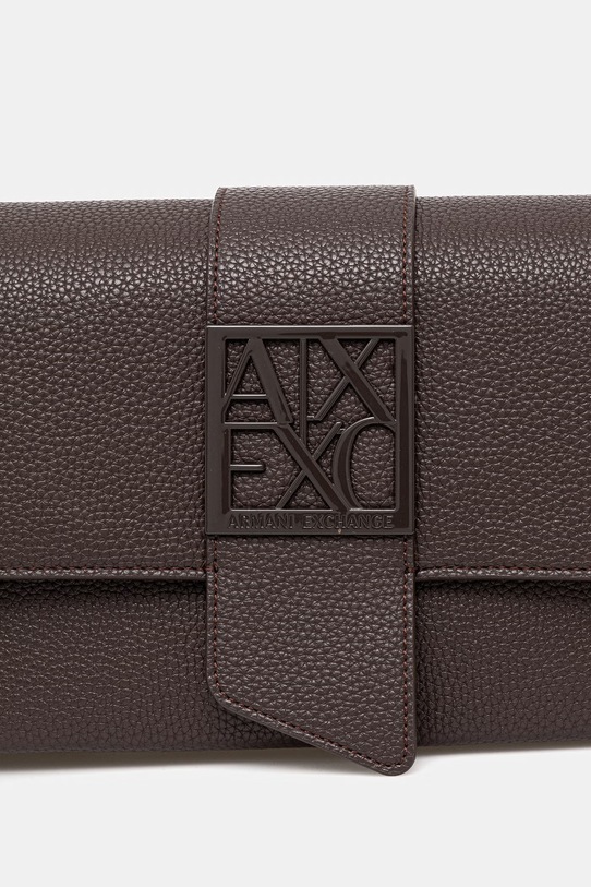 Doplnky Armani Exchange dámska crossbody kabelka XW002592.AF11902 hnedá