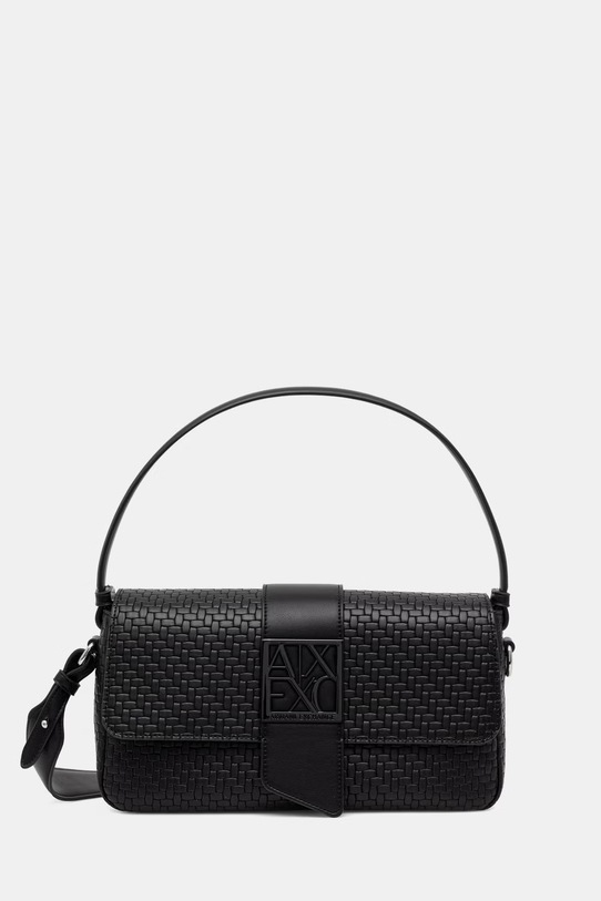 Armani Exchange crossbody kabelka dámska z imitácie kože čierna XW002592.AF22628