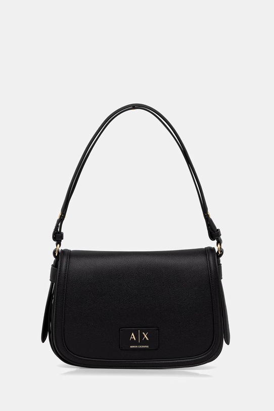 Kabelka Armani Exchange imitácia kože čierna XW002594.AF22649