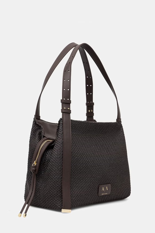 Armani Exchange geantă shopper pentru femei împletită XW002603.AF22683 maro SS26