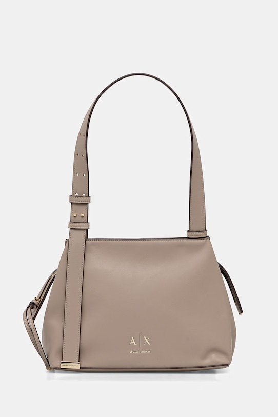 Kabelka Armani Exchange imitácia kože béžová XW002604.AF19902