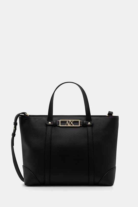 Torba Armani Exchange bez uzorka crna XW002609.AF15632