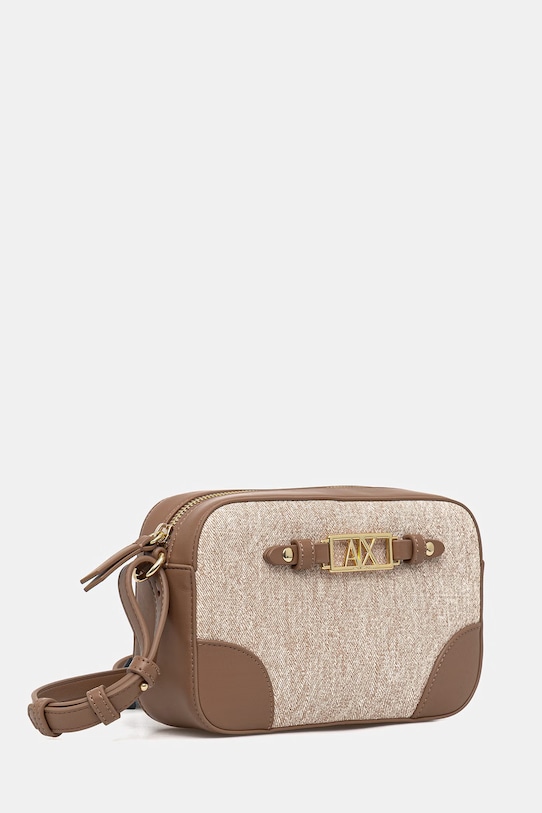 Armani Exchange сумка кроссбоди женская из искусственной кожи XW002612.AF22685 бежевый SS26