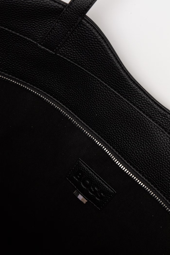 BOSS kabelka typu shopper dámska z imitácie kože Anett New BIG Tote 50563158 čierna