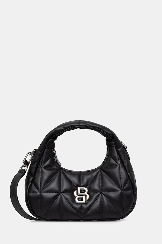 BOSS geantă pentru femei, cu imitație de piele B ICON NEW SM Hobo negru 50563226