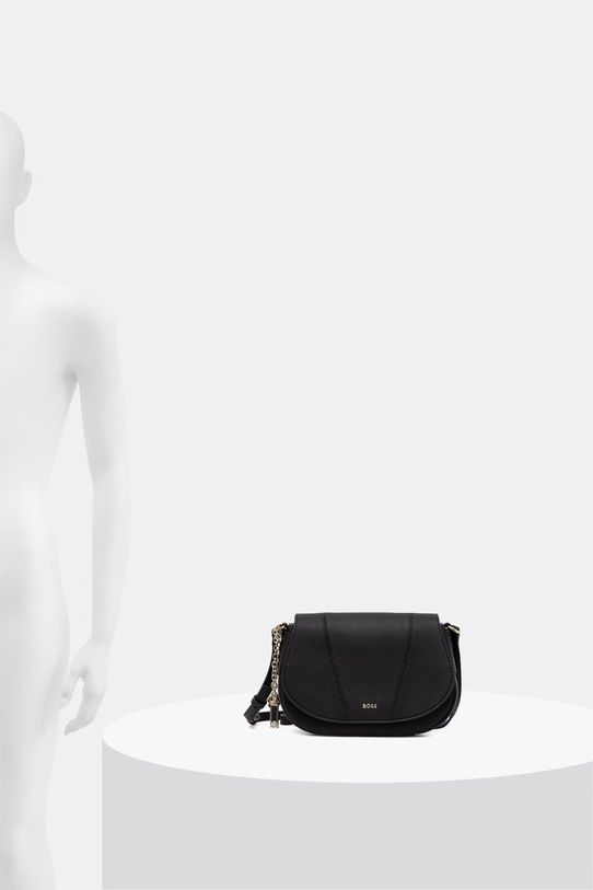 BOSS crossbody kabelka dámska z imitácie kože SALLEY SADDLE 50563316