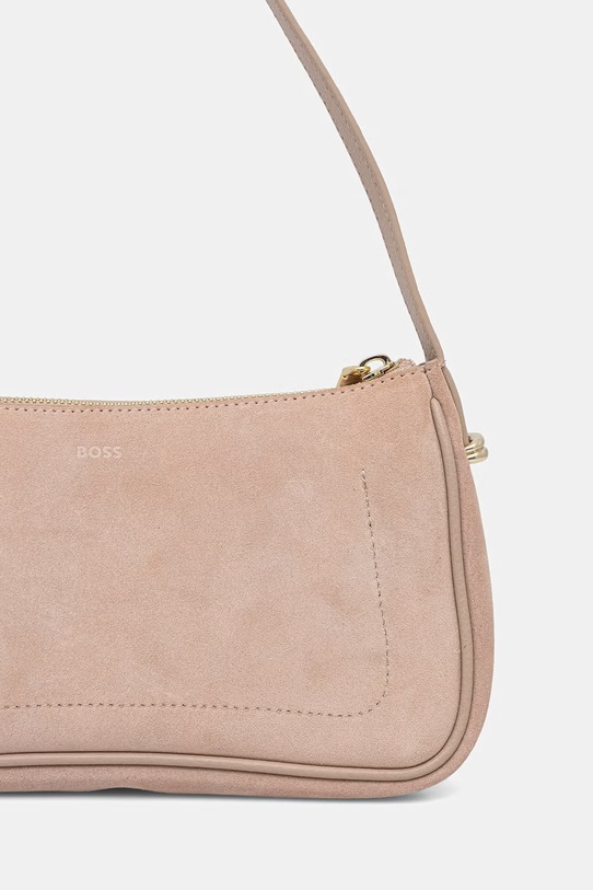 Akcesoria BOSS torebka damska skórzana BOSS BEYOND S SH.B U 50563360 różowy