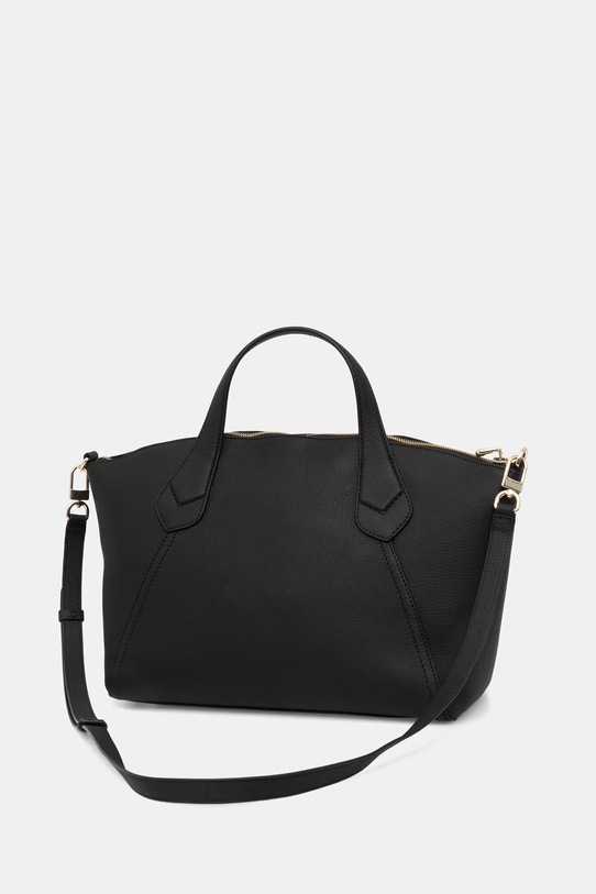 Doplnky BOSS kabelka typu tote dámska z imitácie kože Lenah Zip Tote M 50563396 čierna