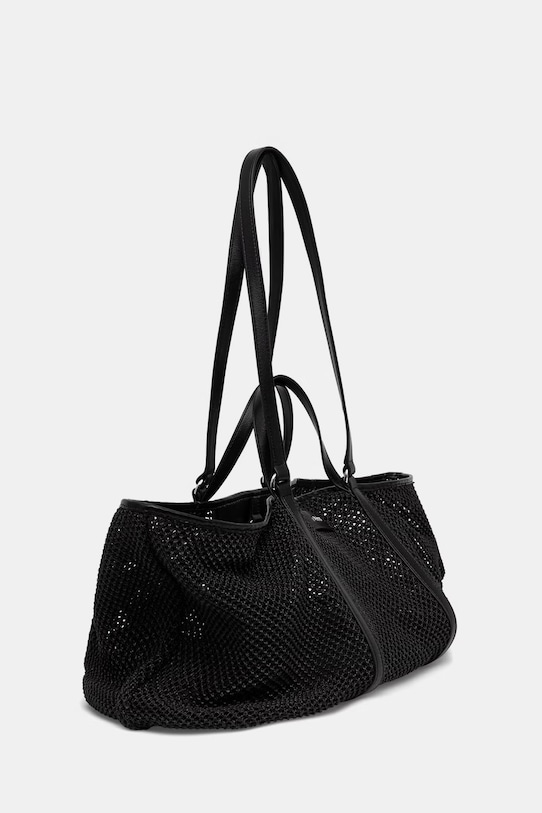 BOSS torebka damska Palmah Tote ME 50563802 czarny SS26