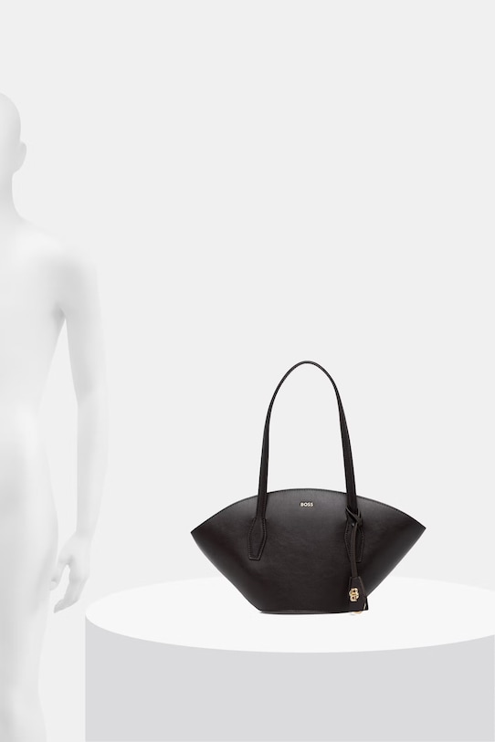 BOSS geantă shopper pentru femei, din piele NUMAH Chapelier Tote 50563842