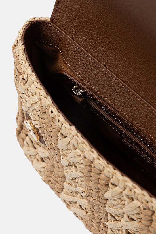 BOSS torebka crossbody damska BOSS BEYOND CrossbRF 50563320 beżowy