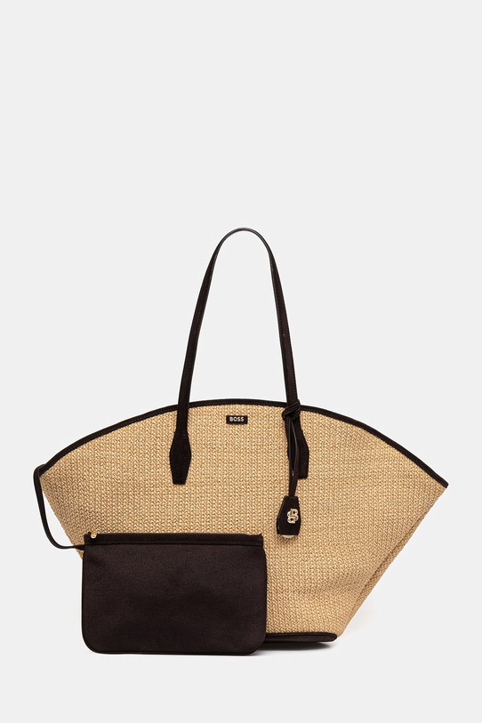 BOSS torebka koszyk damska NUMAH MAXI Tote RF beżowy 50563844