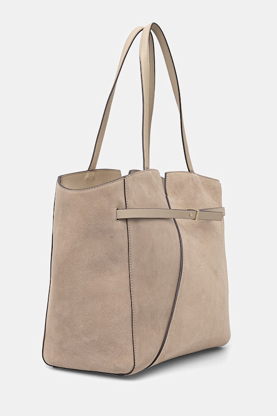 BOSS shopper torba ženska semišasta 50567595 bež SS26