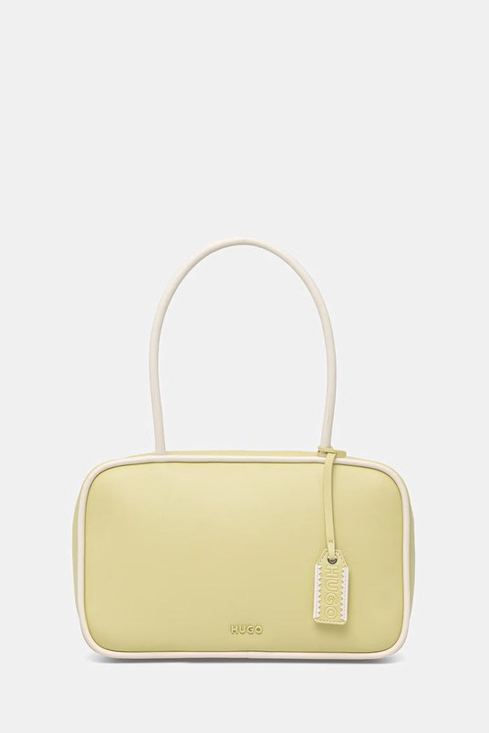 HUGO torebka damska z imitacji skóry Jodi Duffle zielony 50562944