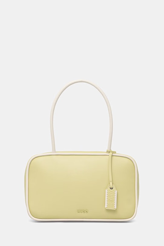 HUGO torebka damska z imitacji skóry Jodi Duffle zielony 50562944