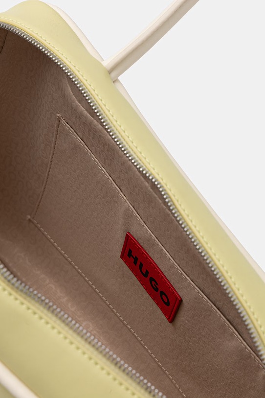 HUGO torebka damska z imitacji skóry Jodi Duffle 50562944 zielony