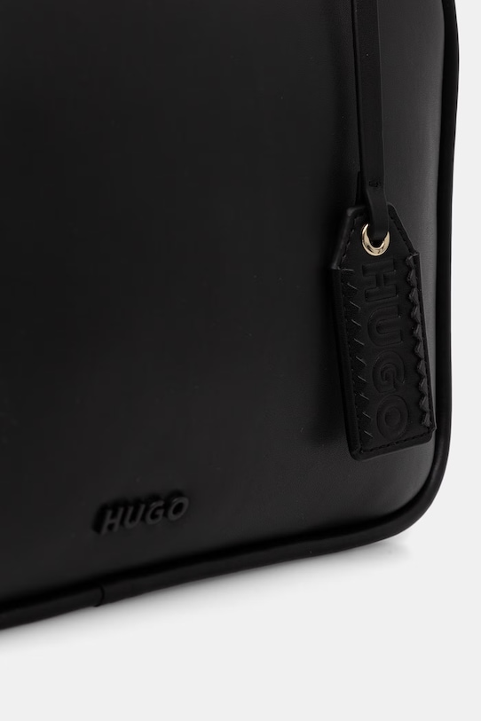 HUGO torebka damska z imitacji skóry Jodi_Duffle czarny 50562944