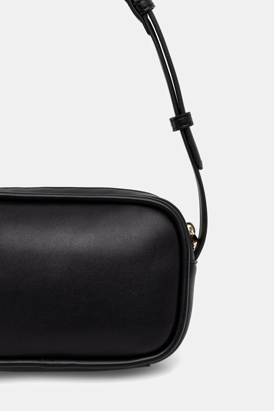 Αξεσουάρ HUGO χιαστί γυναικεία από απομίμηση δέρματος Jodi_Crossbody 50562945 μαύρο