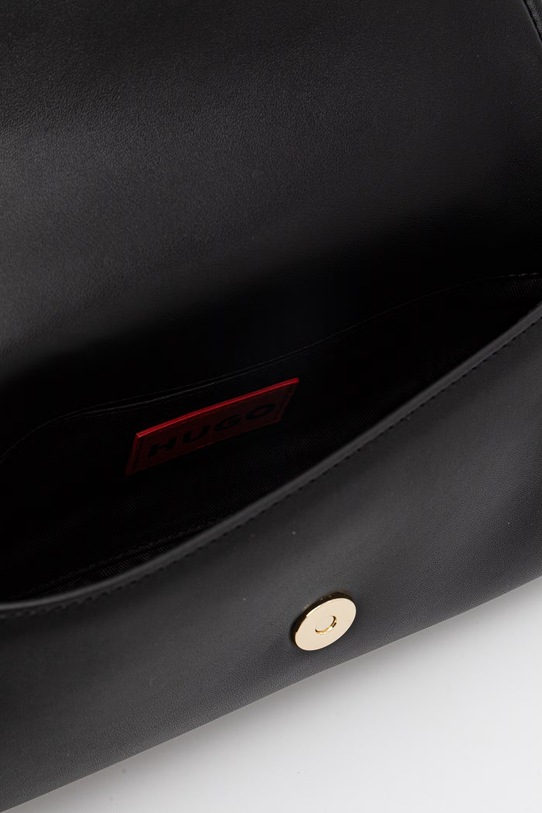 HUGO baguette torbica ženska iz umetnega usnja Jodi Shoulder Bag 50562952 črna