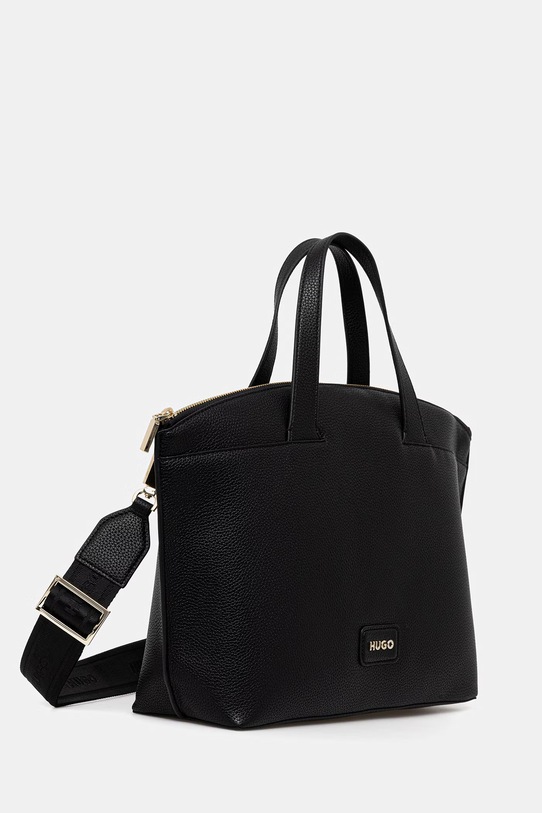 HUGO kabelka dámska z imitácie kože Orin_Duffle MD 50562967 čierna SS26