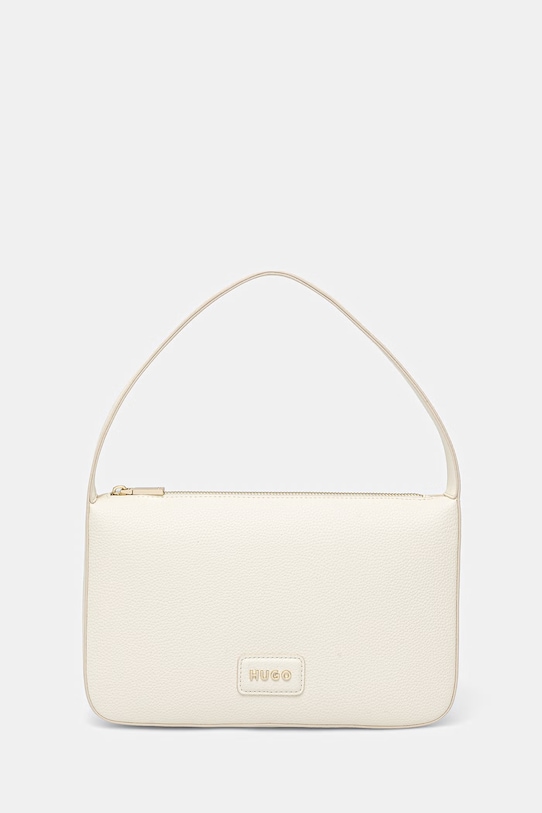 HUGO torebka damska z imitacji skóry Orin_Hobo beżowy 50562983