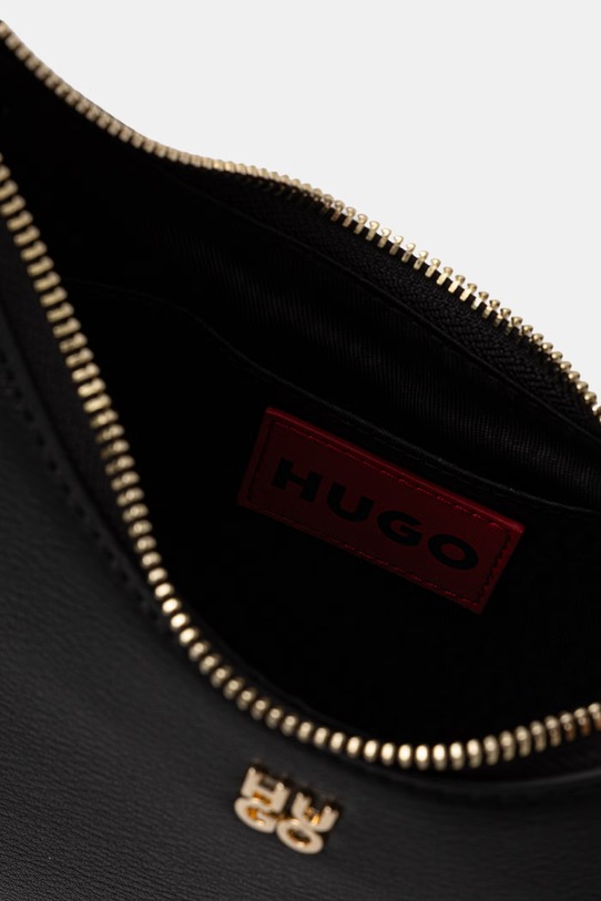 HUGO klasična torbica ženska iz umetnega usnja Neeko PN_Sh. Bag 50563002 črna