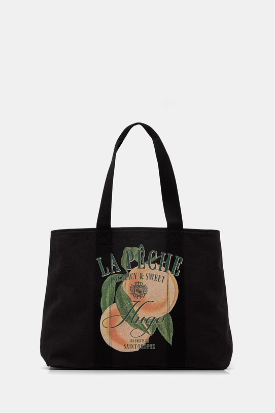 HUGO tote torba za žene Becky CPR_Tote crna 50563012