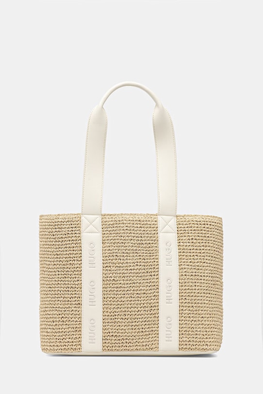 HUGO torebka tote damska Becky ST_SM Tote beżowy 50563016