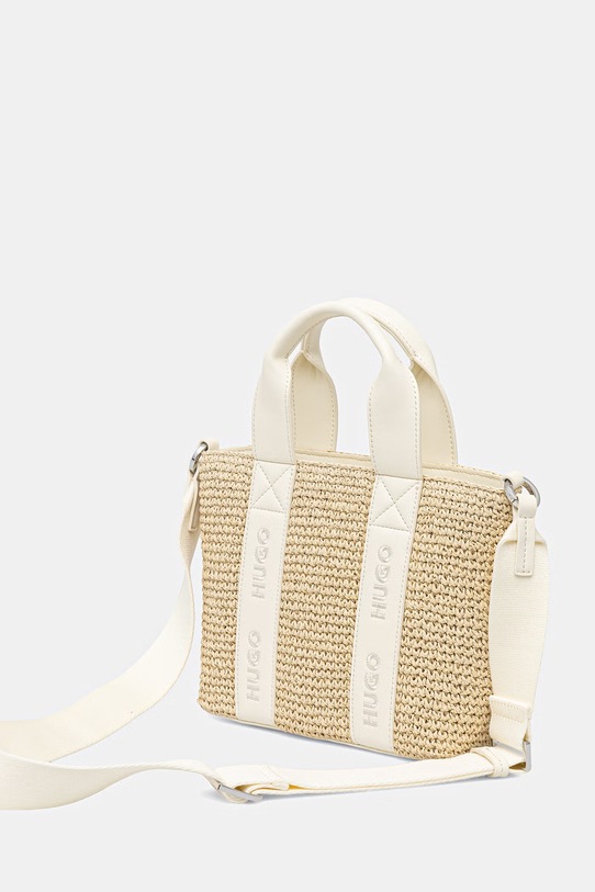 Akcesoria HUGO torebka crossbody damska Becky ST_Mini Tote 50563030 beżowy