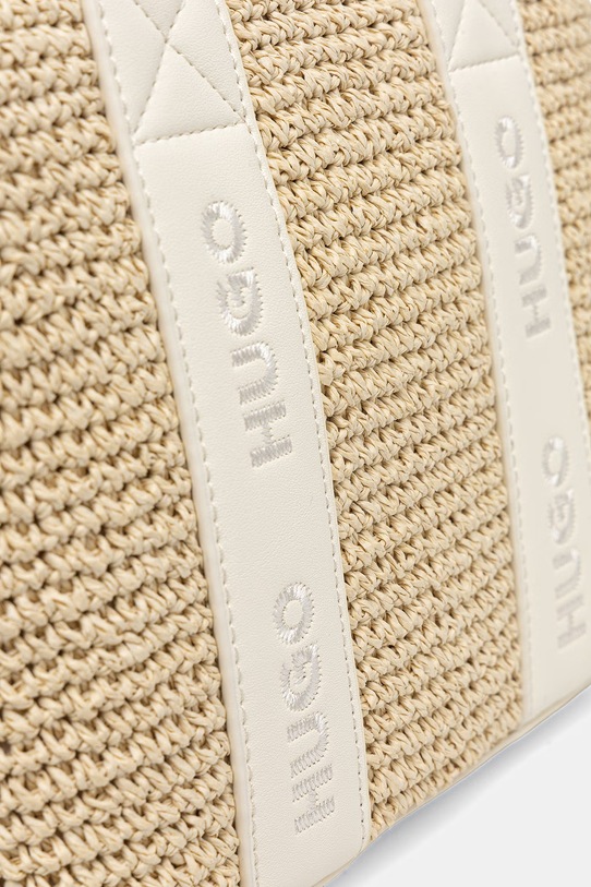 HUGO torebka crossbody damska Becky ST_Mini Tote beżowy 50563030