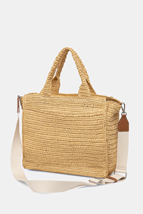 Doplnky DKNY kabelka dámska R61AYR57 béžová