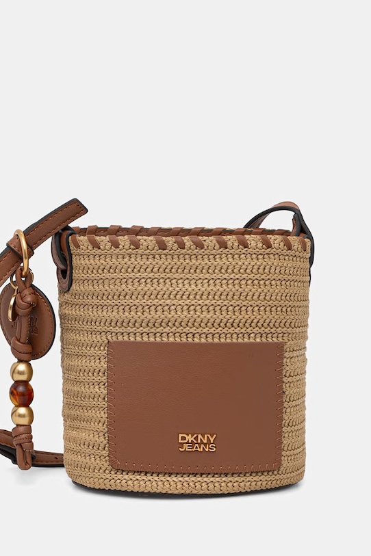 DKNY torebka crossbody damska beżowy R61JYP93