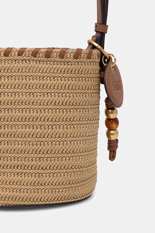 Akcesoria DKNY torebka crossbody damska R61JYP93 beżowy