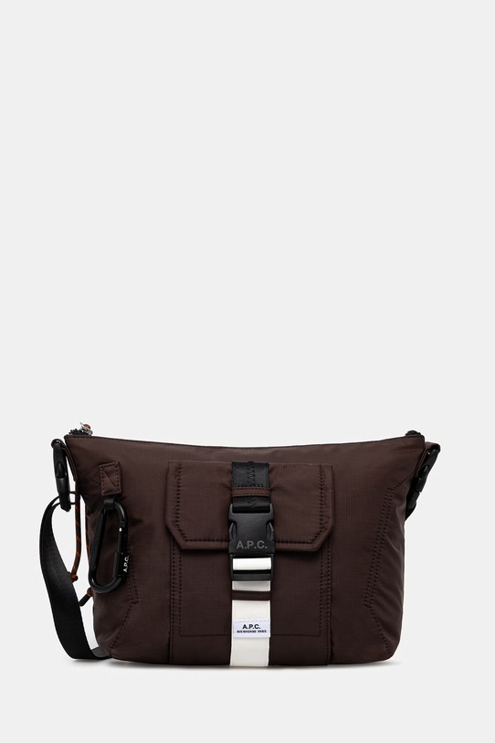 A.P.C. Besace Trek torebka crossbody damska brązowy PAAGS.H61734