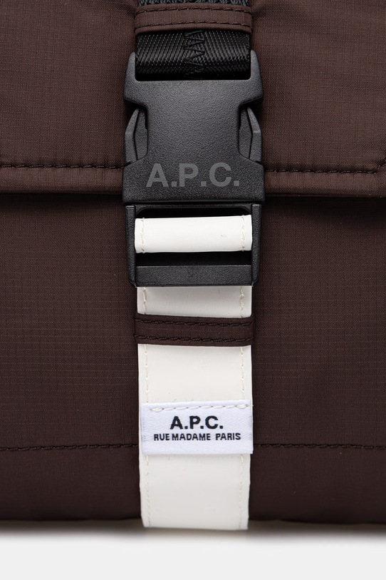 A.P.C. Besace Trek torebka crossbody damska brązowy PAAGS.H61734