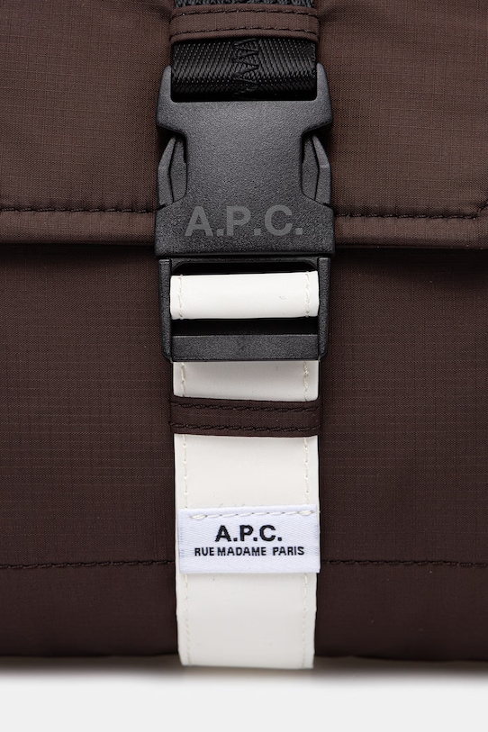 A.P.C. Besace Trek torebka crossbody damska brązowy PAAGS.H61734
