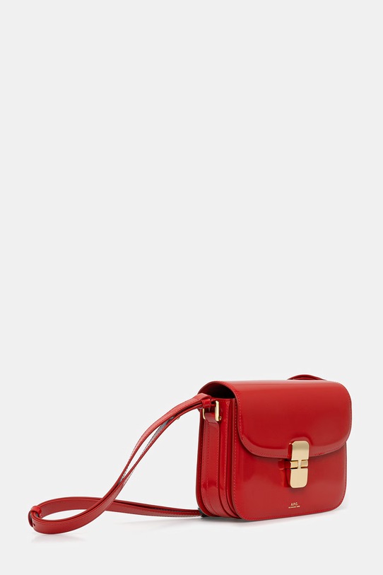 A.P.C. Sac Grace Small torebka damska skórzana PXCBT.F61413 czerwony SS26
