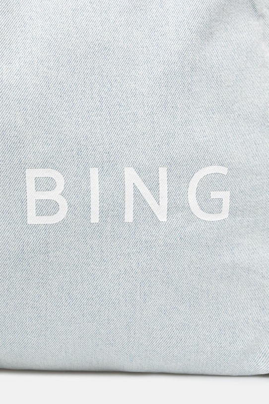 Anine Bing LEO DENIM TOTE - LUCID BLUE torebka damska jeansowa niebieski A.13.11857.WHD64