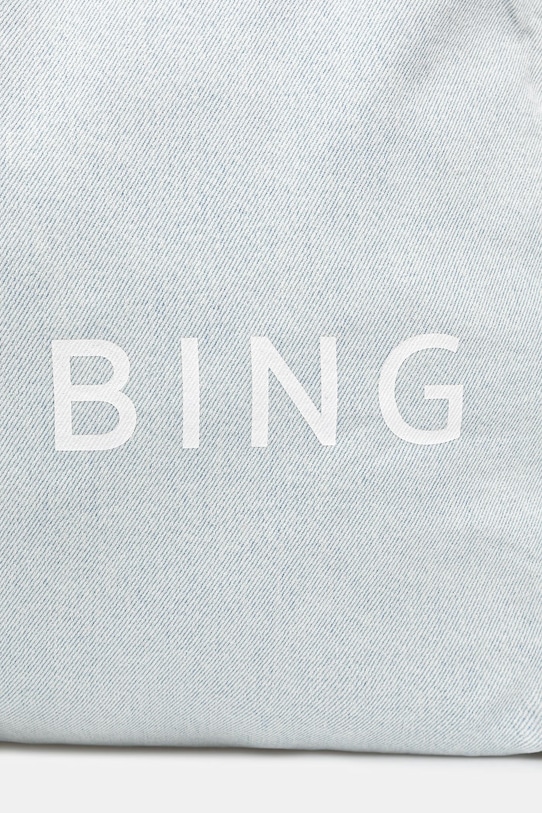 Anine Bing LEO DENIM TOTE - LUCID BLUE torebka damska jeansowa niebieski A.13.11857.WHD64