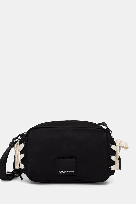 Τσάντα Karl Lagerfeld Jeans υφασμάτινο μαύρο B2W30142